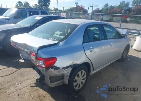 2011 Toyota Corolla Le from USA, damaged, VIN JTDBU4EE6B9139041